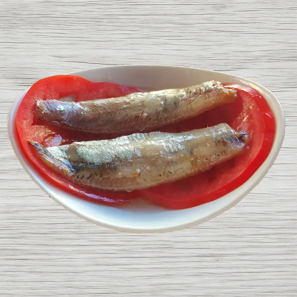 Smoked sardine